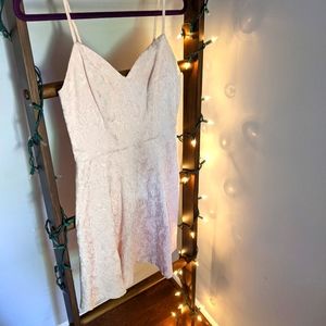 Light Pink Aqua Brand Floral Dress